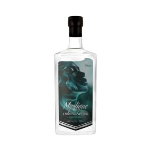 Premium Mystique London Dry Gin bottle, crafted for refined taste and elegance, buy gin online singapore